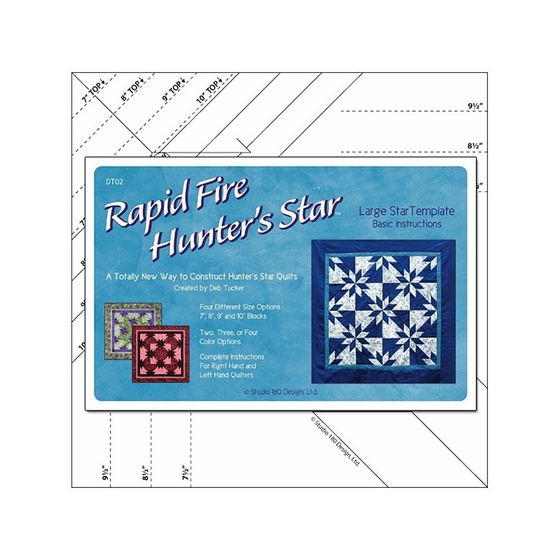 Rapid Fire Hunter Star - Large -  Deb Tucker© STUDIO 180 DESIGN - 1