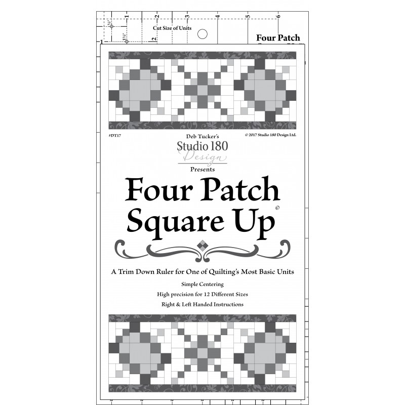 FOUR PATCH TRIMMER -  Deb Tucker© STUDIO 180 DESIGN - 1