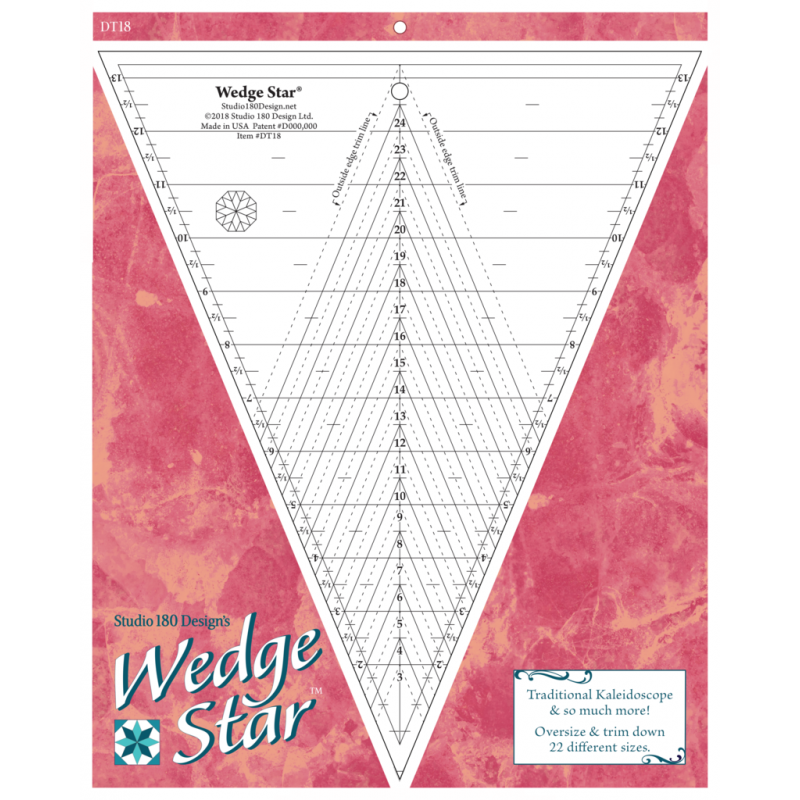 WEDGE STAR -  Deb Tucker© STUDIO 180 DESIGN - 1