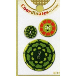 Plastové knoflíčky - Coordinates Kaleidoscope  - 1