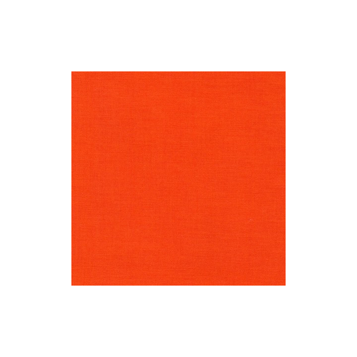 Kona cotton TANGERINE Robert Kaufman - 1