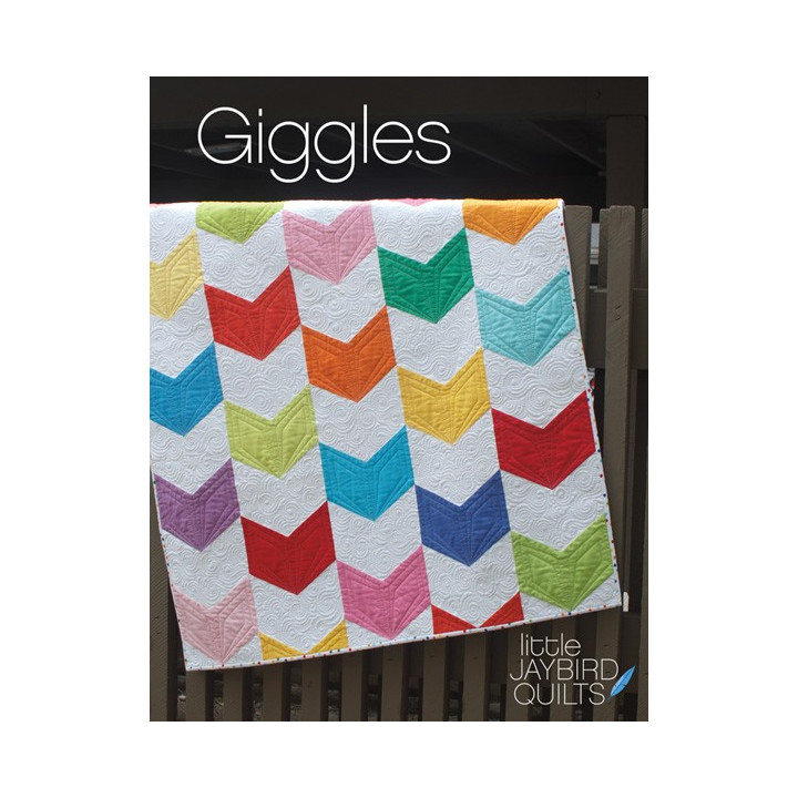 Giggles Baby Quilt Jaybird Quilts - 1