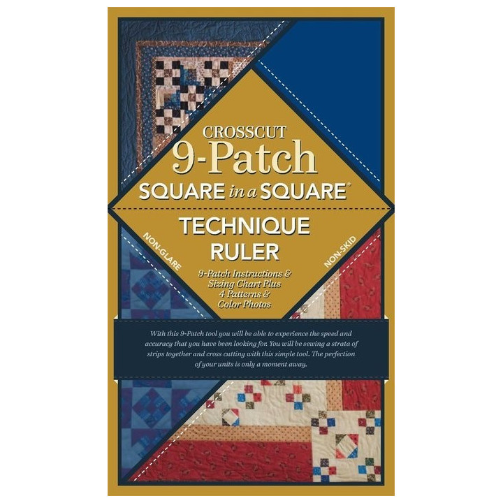 Pravítko Cross Cut 9-Patch Ruler JODI BARROWS - 1