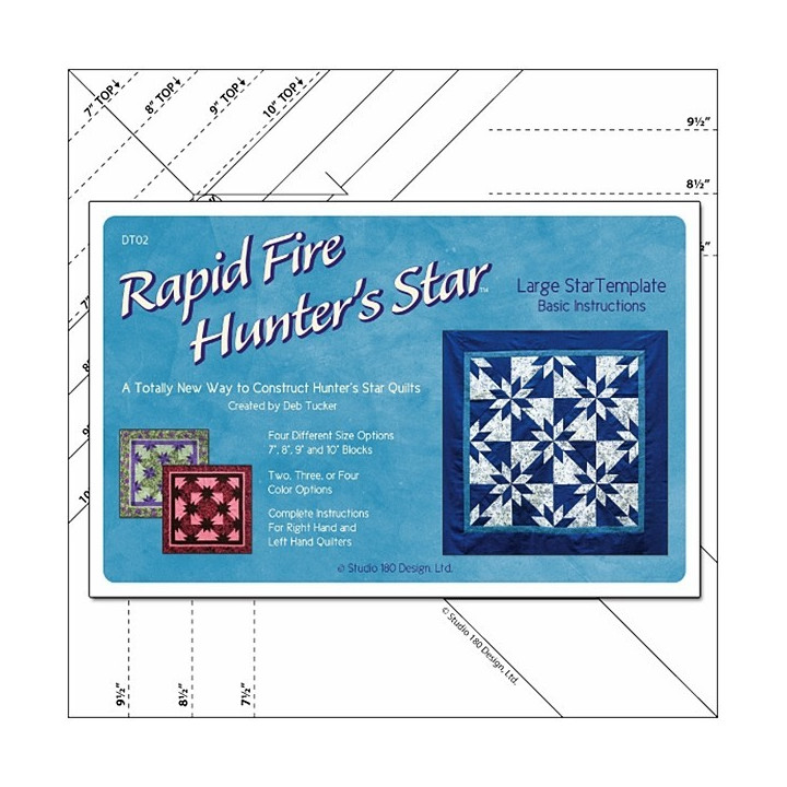Rapid Fire Hunter Star - Large -  Deb Tucker© STUDIO 180 DESIGN - 1