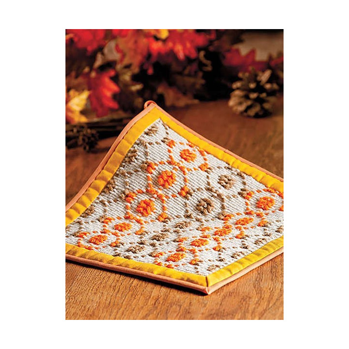 Learn Huck Embroidery on Monk's Cloth   - 4