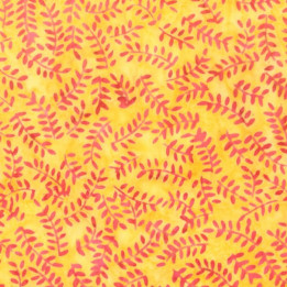 Batavian Batik-lístečky - mango Wilmington prints - 1