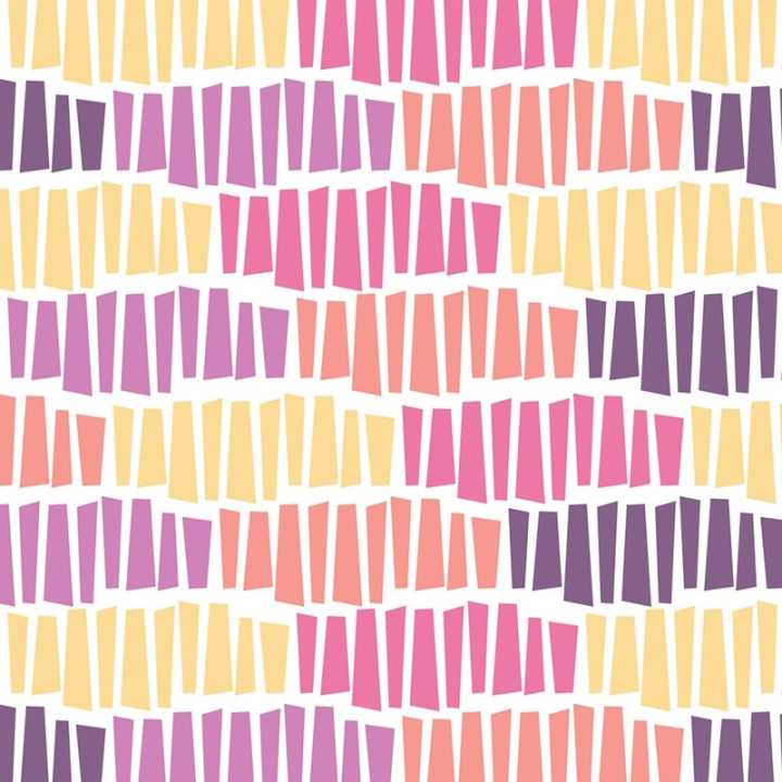 Wildberry Tessellation-bavlněná látka CAMELOT FABRICS - 1