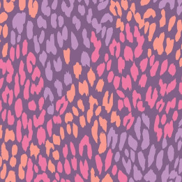 Wildberry Leopard-bavlněná látka CAMELOT FABRICS - 1