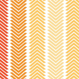 Chamomile Chevron Stripe-bavlněná látka CAMELOT FABRICS - 1