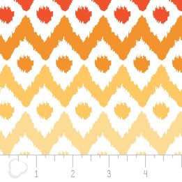Chamomile Ikat-bavlněná látka CAMELOT FABRICS - 1