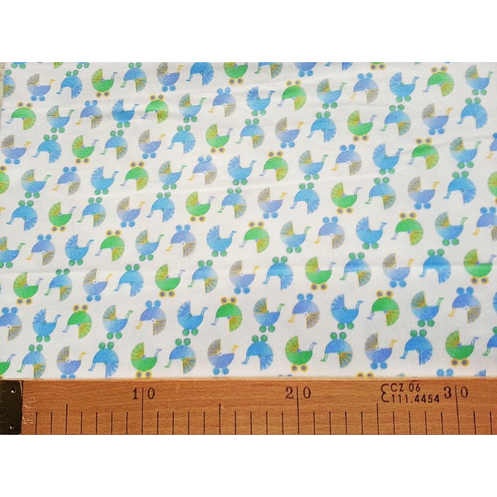 Flanel KOČÁRKY Fabri-quilt - 1