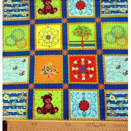 Flanel OBRÁZKY Fabri-quilt - 1