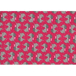 ÚPLET PSÍCI - PINK EVROPSKÉ LÁTKY - 1
