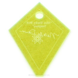 Pravítko Mini Periwinkle (Wacky Web) Template MISSOURI STAR QUILT COMPANY - 1