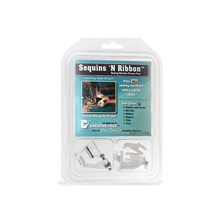 Sequins N Ribbon Presser Foot  - 1