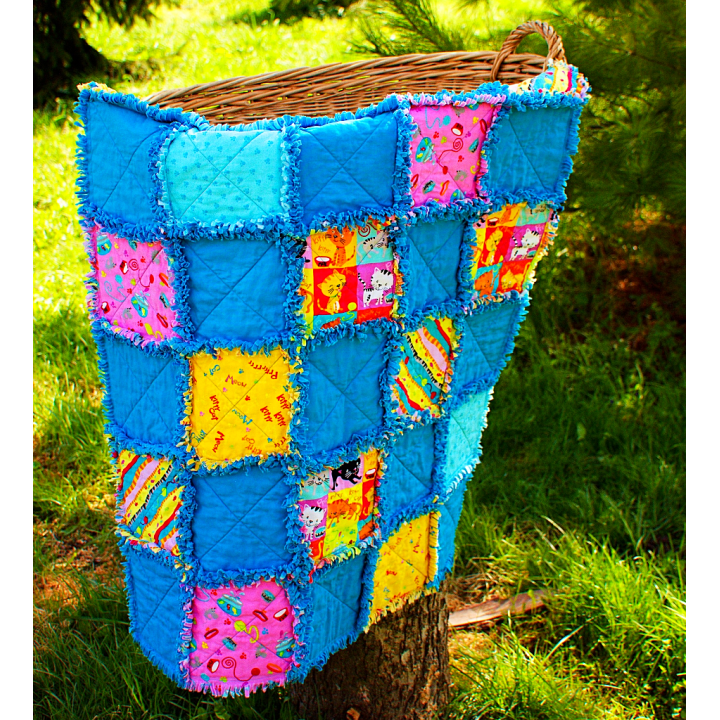 PRODÁNO- DĚTSKÁ PATCHWORK RAG DEKA-KOČIČÍ II  - 3