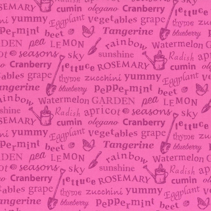 Látka L's Modern Garden - PETAL GARDEN TEXT Lecien Japan - 1
