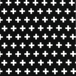 BLACK PLUS SIGNS Robert Kaufman - 1