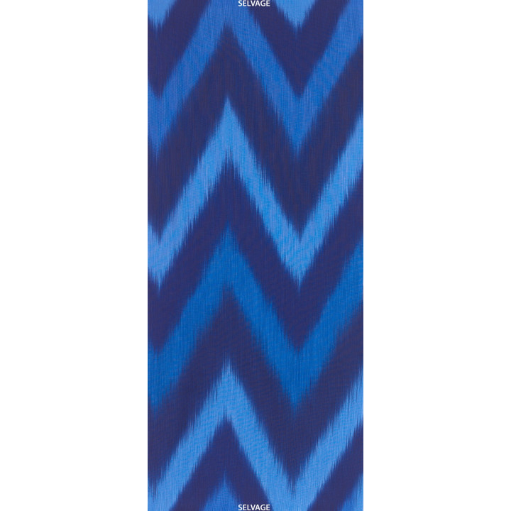 OMBRE LÁTKA - BLUE IKAT Timeless Treasures - 1