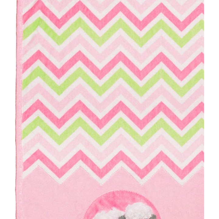 SADA NA UŠITÍ Cuddle Kit Ziggy Pink Lamb 29x35in SHANNON FABRICS - 4