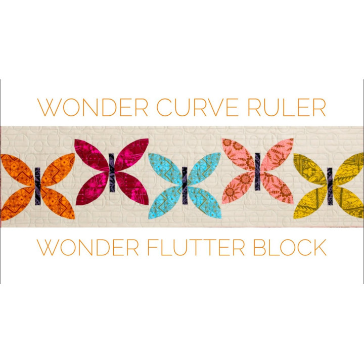 WONDER CURVE RULER Sew Kind of Wonderful  v PRAVÍTKA NA PATCHWORK
