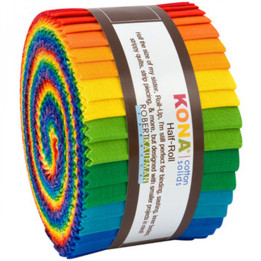 KONA SOLIDS - BRIGHT RAINBOW