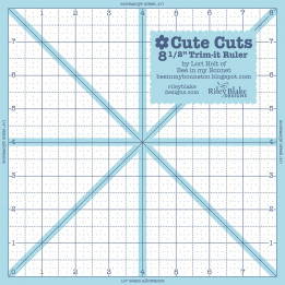 Lori Holt Cute Cuts 8 1/2" Square Ruler