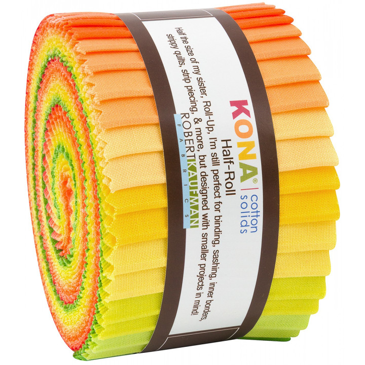 KONA SOLIDS - CITRUS FRUIT-24 ks