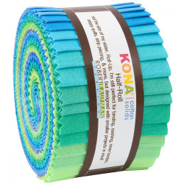 KONA SOLIDS - MERMAID SHORES -24 ks