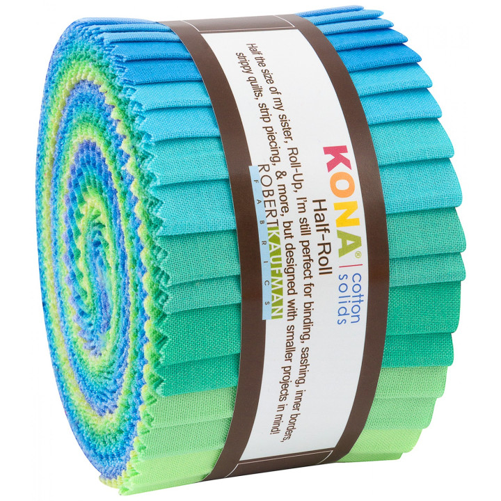 KONA SOLIDS - MERMAID SHORES -24 ks