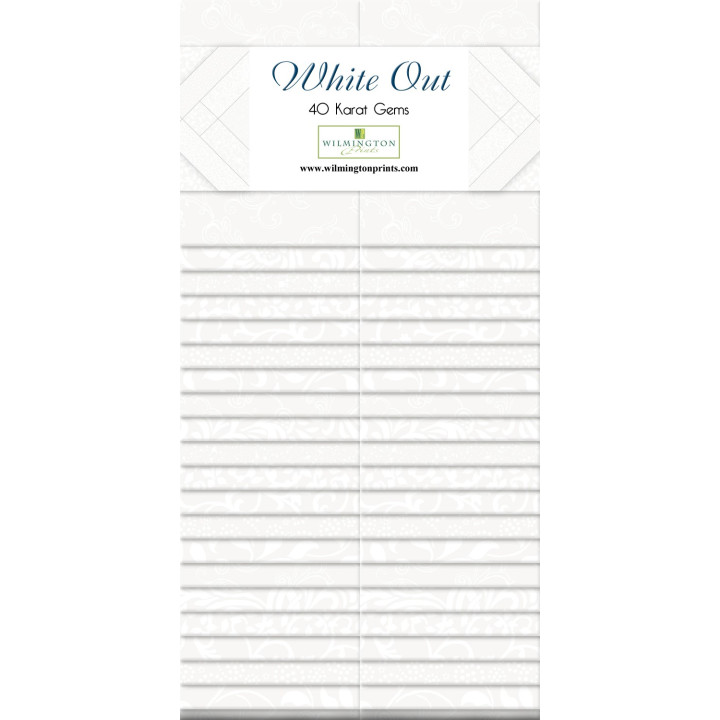 KARAT GEMS WHITE OUT - JELLY ROLL 40 ks